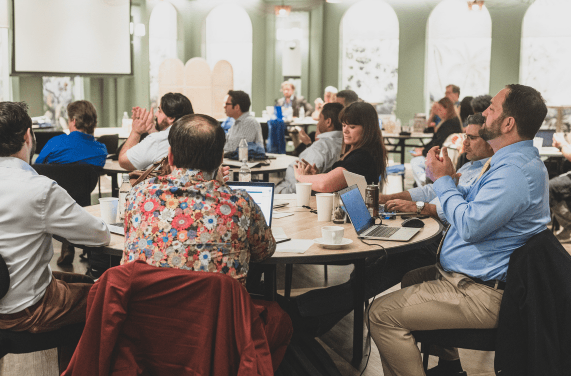 Attendees Listening to speaker